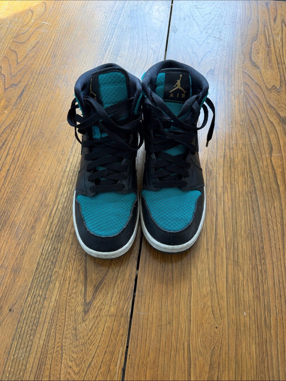 Nike Air Jordan 1 Retro High GG "Rio Teal" - Black/Teal/Gold